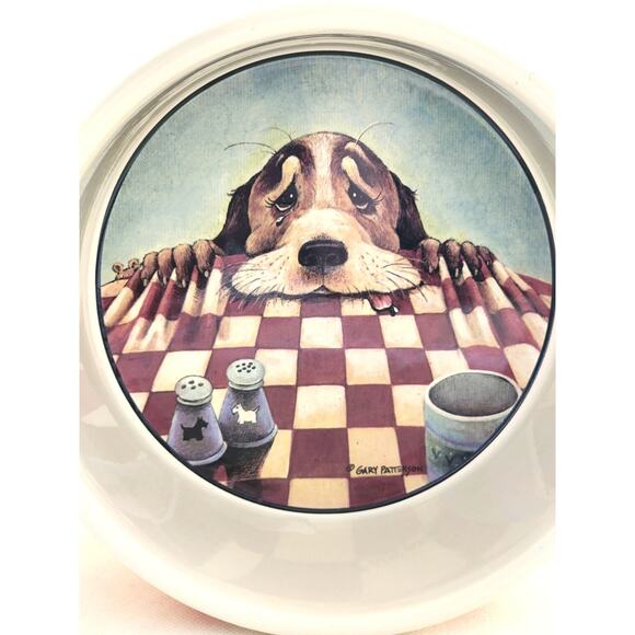 DOG BOWL-GARY PATTERSON-Whimsical Images-Funny Dog, Large Size - Picture 5 of 12